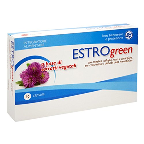Estrogreen Supplement With Angelica, Red Clover And Bedbug Useful In Menopause - 30 Tablets