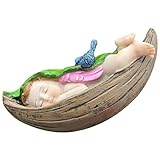 Décor artisanal en résine - le délicat décor d'ange balançoire est fait d'un matériau sûr, pratique et durable.