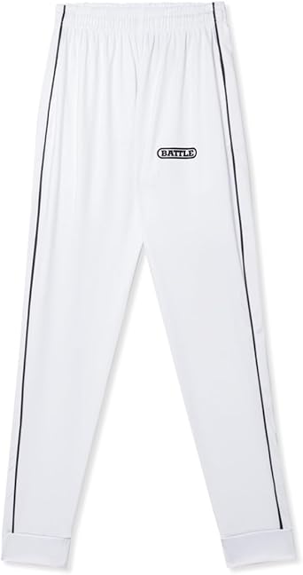 Battle Sports Light Action Track Pants, Performance Stretch Fabric, Drawstring Waist