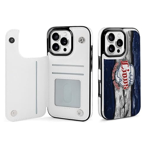 ��ʐ������C�I���Y iPhone16Pro�p�P�[�X �蒠�^ �싅���� �L�O�i �A�C�t�H��16�v���p�P�[�X �X�}�z�P�[�X ���z�^ PU���U�[ �ϏՌ� �g�уJ�o�[ Case �S�ʕی� ���u���@�\ �J�[�h���[