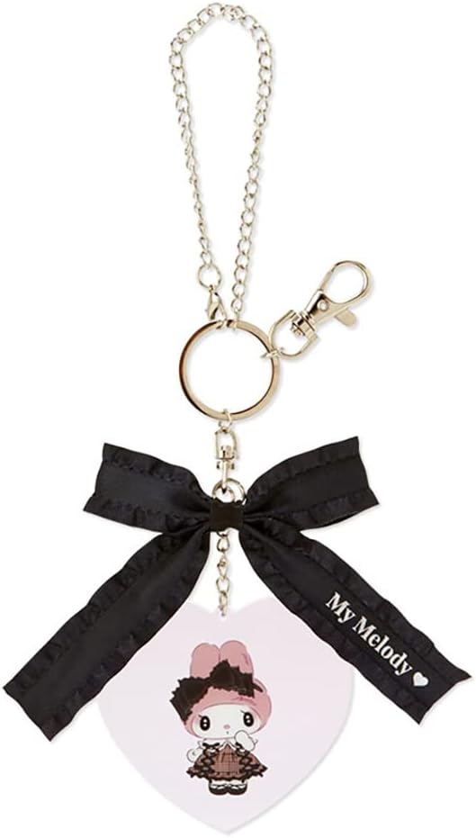 Sanrio 588628 My Melody Bag Charm My Melody Secret Melody Series Character 3.5 x 0.2 x 5.9 inches (9 x 0.5 x 15 cm)
