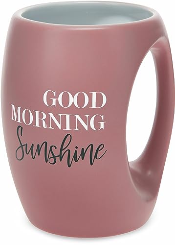 Taza de Cerámica Piedra 16 oz Color Rosa miniatura 1