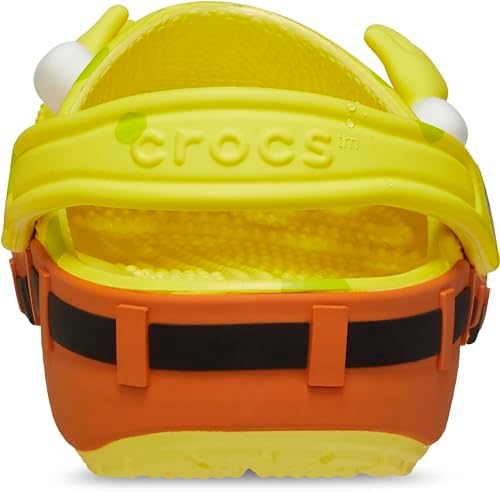 yellow spongebob crocs