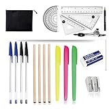 20Pcs GCSE Complete Exam Stationery Set, Stationary Set for School Exams