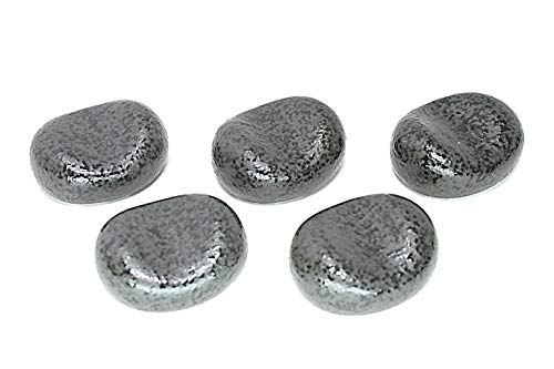 5個セット 黒結晶 そら豆 箸置き ACS WEB SHOP 日本製 美濃焼 ソラマメ