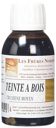 Los Hermanos Nordin 410541 Tinte para madera, marrón castaño