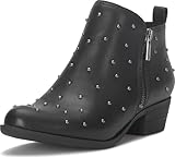 Lucky Brand Basel Studded Bootie, Black, 9