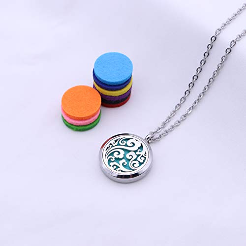 Collar difusor de aceites esenciales FOMIYES acero miniatura 6