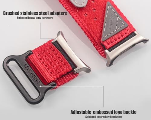 Image of Nylon Watch Band Compatible with Samsung Galaxy Watch Ultra 1 /2. | Millitary Nylon Strap Galaxy Watch Ultra -47mm for Men.