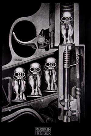Hr Giger Birthmachine Poster 61 cm x 91.5 cm + Poster : Amazon.de