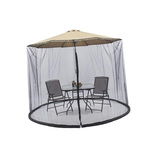Moustiquaire parasol jardin contre les piqûres avec filet de protection léger