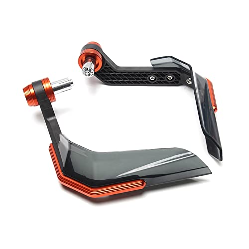 Protège mains moto orange pour Kawasaki Ninja 250 300 650 et ZX6 bouclier parebrise