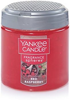 Yankee Candle Red Raspberry Fragrance Spheres, Fragance, Clear