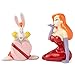 Enesco 6003747 Disney Ceramics Who Framed Roger Rabbit and Jessica Salt and Pepper Shakers, 3.4 Inch, Multicolor