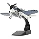 NUOTIE 1/72 F-4U Corsair USA Fighter Model World War II Vintage Warplane Metal Diecast Aircraft Military Display Airplane for Display Collection or Gift