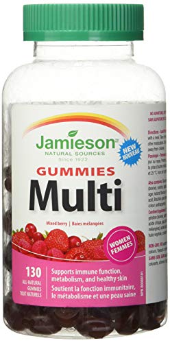 Jamieson Multivitamin Gummies For Women, 130 Gummies #TOP20
