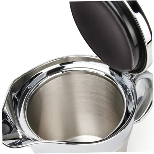 HAKIDZEL 1Pc Creme Servidor Condimentos Recipientes Molheira De Metal De Molho Isolado Jarro De Molh