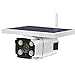 Produktbild GUOKUI Home Security Camera, 4G Solar-Webcams Low Power Wireless Solar-1080P Sicherheits-Überwachungskamera Im Freien PIR Bewegungserkennung IP-Kamera