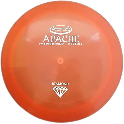 Gateway Disc Sports Diamond Apache Fairway Driver Golf Disc [Colors Will Vary] - 165-169g Cover