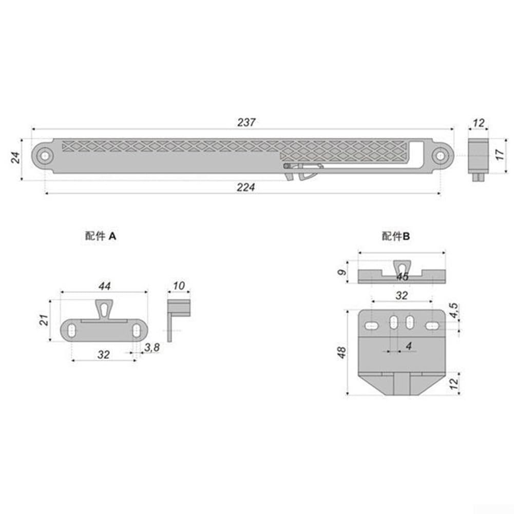 Lot De 16 Amortisseurs De Tiroir à Fermeture Douce, Faciles à Installer