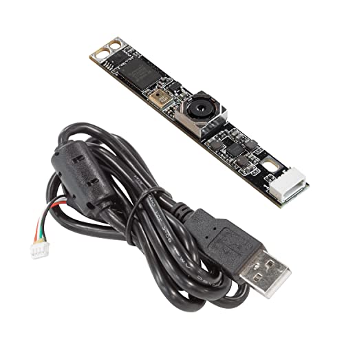 Arducam 8MP Autofocus USB Camera IMX179 Lightburn Camera with Microphone Ultra HD Embedded Webcam for PC and Raspberry Pi Compatible with Linux Windows and Mac OS