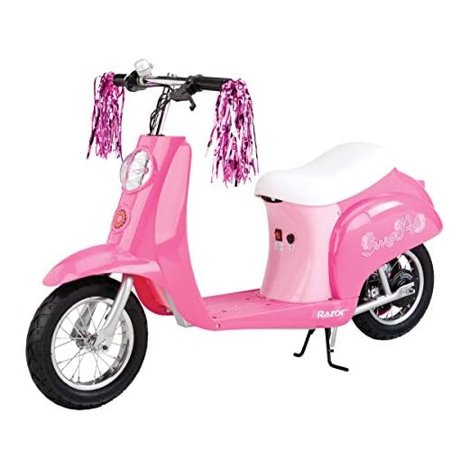 Razor Pocket Mod Miniature Euro-Style Electric Scooter - Sweet Pea