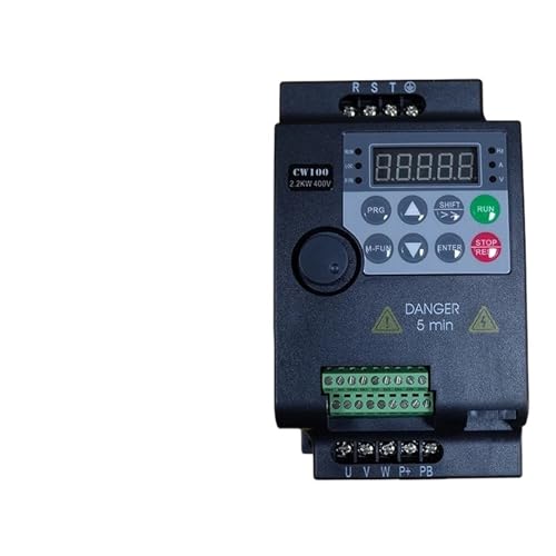 Variateur de fréquence triphasé 2,2 kW élimine les chocs de démarrage 380V