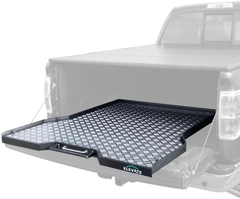 Elevate Slide-Out Truck Bed Tray, 980 lb Cap, Outdoor