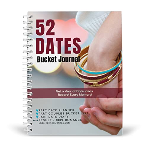Journal avec 52 dates : dites adieu à la routine et ravivez la complicité dans votre couple