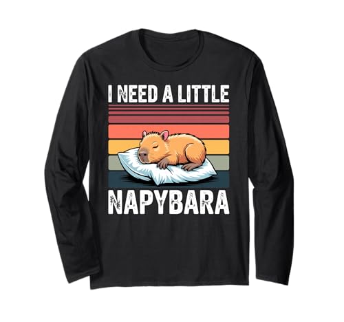 Napybara For Men Women Cute Capybara Sleeping Nap Lover ����T�V���c