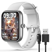 Smart Watch for Men Women with Bluetooth Call,Alexa Built-in Smartwatch,1.8" DIY Dial Fitness Watch with 100+ Sport Mode,IP68 Waterproof Watch Compatible with Android iOS