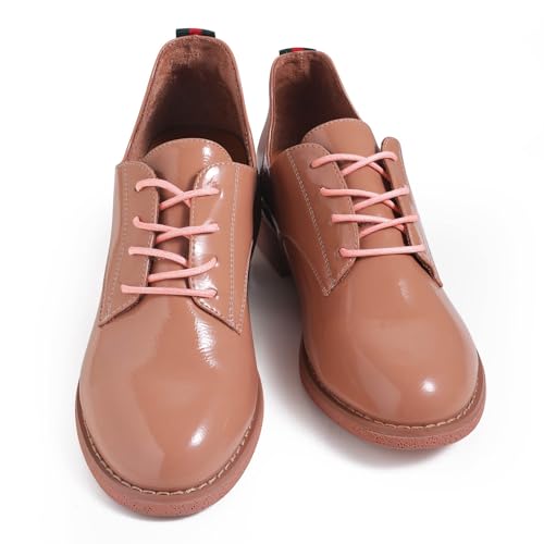 Image of VSUDO 2 Pair Waxed Round Dress Shoe Laces for Men, 1 /8 inch Thin Shoelaces | Round Laces for Oxford Brogues Derby Blucher Shoes, Shoe Strings for Ankle or Desert Boots, Formal Shoelace for Men or Women