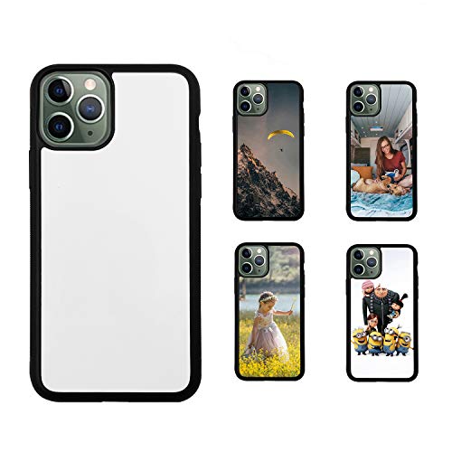 10PCS Sublimation Blanks Phone Case Cases Covers for Apple iPhone 11 Pro Max（6.5-Inch）， Blank Printable Phone Case for DIY Soft Rubber Protective Shockproof Slim Case Anti-Slip