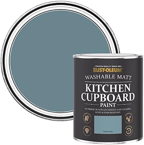 Rust-Oleum Blue Kitchen Cupboard Paint in Matt Finish - Duck Egg 750ml