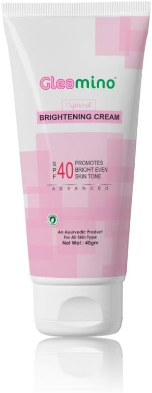 Gleamino Natural Brightening Cream with SPF 40