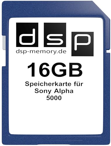 Preisvergleich Produktbild 16GB Speicherkarte für Sony Alpha 5000