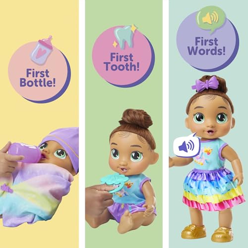 Muñeca interactiva Baby Alive Baby Grows Up Sophia Sparkle miniatura 3