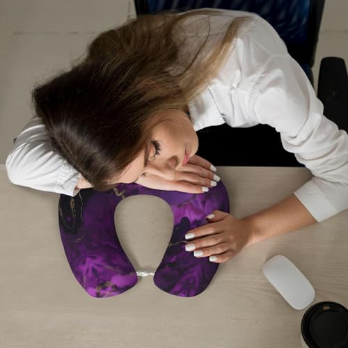 Almohada cuello memoria espuma tamaño único negra miniatura 7