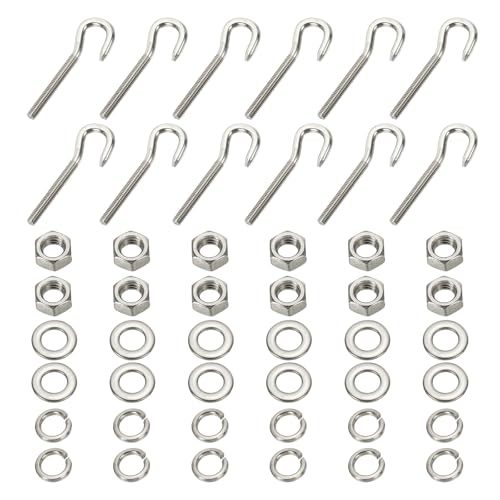 Boulon à œillet M5 inox pour câble suspension construction et accastillage bateau