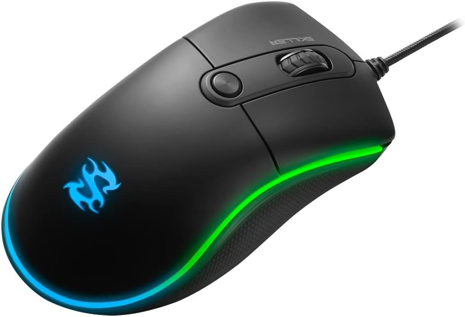 Souris filaire Gamer Sharkoon Skiller SGM2 RGB (Noir)