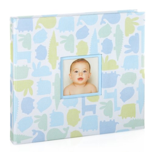 Pearhead Signature Collection Baby Book, Blue