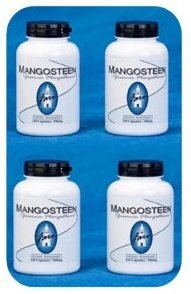 Mangosteen 500mg,120 Capsules Each Bottle Total 4 Bottles, 480 Capsules Antioxidant 1200µ MOL TE/g per 500 mg Capsule - Brunswick Lab Test