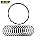 Leegol Electric Rock Tumbler Replacement Drive Belt 12 Pack Belt Size: Dia 32 x 5 mm