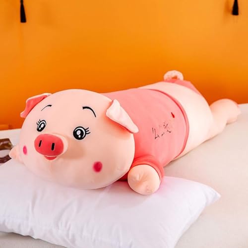 抱き枕 ぬいぐるみ 豚 ぬいぐるみ クッション 豚 抱きまくら 動物クッション 60cm だきまくら ぬいぐるみ 豚 縫い包み 抱き枕 動物ぬいぐるみ 読書枕 柔らかい 腰枕 カラー1 添い寝 可愛い クリスマス 車の飾り 誕生日 プレゼント