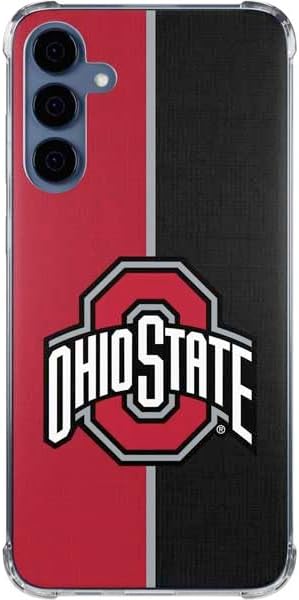 Skinit Clear Phone Case Compatible with Galaxy A35 5G - Officially Licensed Ohio State University Pattern Design