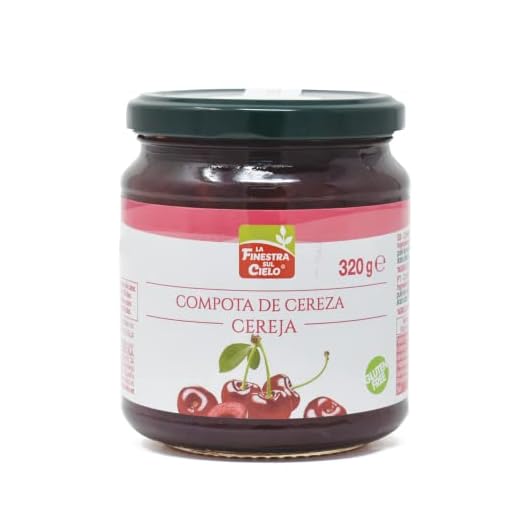 La Finestra Sul Cielo, Mermelada - 4 de 320 gr. (Total 1280 gr.) Pack de 4