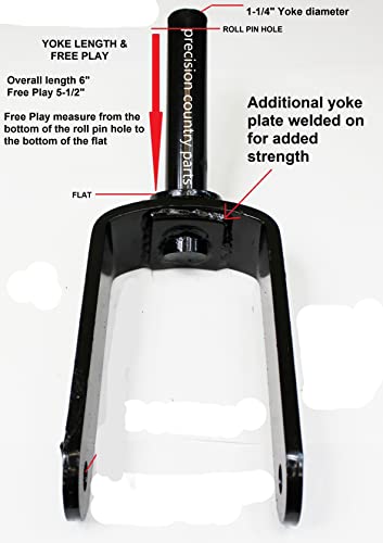 New With Grease 15" Laminated Tire Tail Wheel Assembly 1-1/4" Yoke Shaft Diameter #TOP1