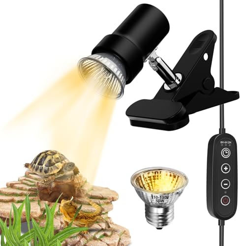 GOZILLA Reptile Heat Lamp, Turtle Lamp Timing & Dimming Cycle