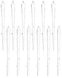 Kurt Adler 6-Piece Glass Icicle Ornament Box Set, 6.69-Inch