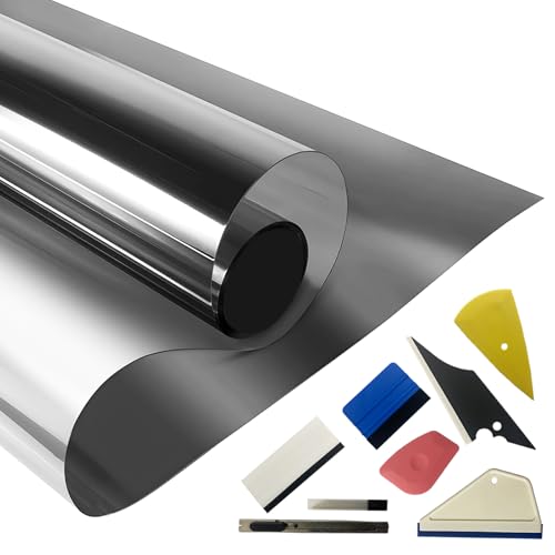 YIFUOK 2PLY Premium Carbon 5% VLT Window Tint Film for Cars 40' X...